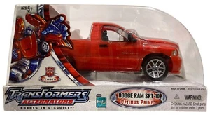 Transformers Alternators Optimus Prime Dodge Ram SRT-10 Action Figure NEW 2005 - Picture 1 of 7