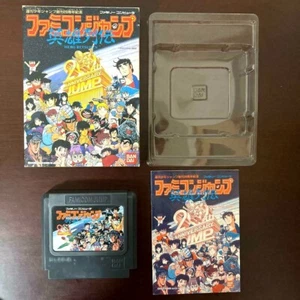 Software Famicom Jump HERO RETSUDEN Famicom BANDAI ¡20 años difícil de conseguir! - Imagen 1 de 10