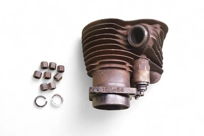 Harley Solo WL WLA 45 1942 cabeza plana de nudillo G *2598A cilindro delantero .030 Foto 1 de 4