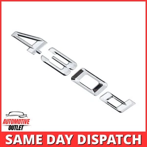 430d LETTERING REAR BOOT LID TRUNK BADGE EMBLEM FOR BMW 4 SERIES, CHROME - Picture 1 of 3