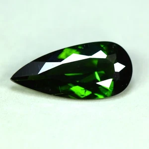 1.18 Cts_Ravishing Best Color_100 % Natural Unheated Mozambique Green Tourmaline - Picture 1 of 3