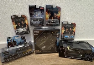 Supernatural Join The Hunt GreenLight Die-Cast Lot of 9 Impala Chargers Sam Dean - Picture 1 of 8