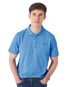 Mens 100% Cotton Pique Polo Shirt – Extra Soft, Ribbed Collar & Short Sleeves - Picture 1 of 14