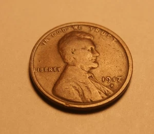 1917 D LINCOLN PENNY  5 - Picture 1 of 2
