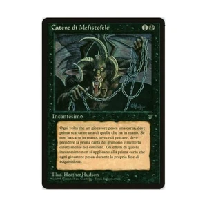 WOTC MtG Legends Italian Chains of Mephistopheles (Italian) (R) NM - Picture 1 of 1