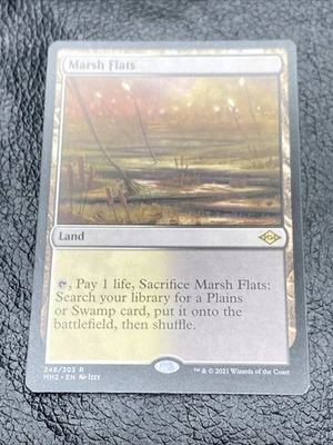 B6 Marsh Flats 248/303 Modern Horizons 2 MTG - Near Mint - Image 1 of 4