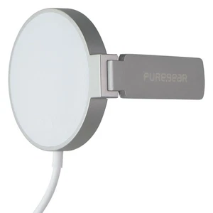 PureGear (15W) Wireless Qi Fast-Charging Magnetic Pad for MagSafe with Kickstand - Picture 1 of 3