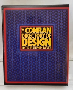 The Conran Directory of Design by Stephen Bayley Terence Conran Hardcover 1st Ed - Picture 1 of 11