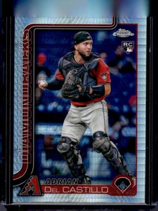2025 Topps Chrome #240 Adrian Del Castillo Prism Refractors - Picture 1 of 2