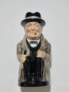 Vtg Royal Doulton - Winston Churchill Toby Jug 9" Tall - Made In England - Picture 1 of 8