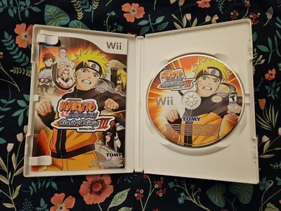 Naruto Shippuden: Clash of Ninja Revolution III (Nintendo Wii, 2009) CIB - Image 1 of 3