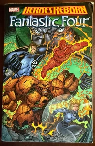 Fantastic Four Heroes Reborn (1st Print TPB) Marvel Comics 2006 - Jim Lee - Picture 1 of 2