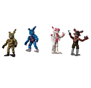 FNAF Five nights at Freddys Mini Figures Lot of 4 funko 2.5" Inch - Picture 1 of 11
