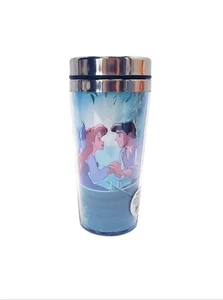DISNEY THE LITTLE MERMAID 14.13 FL OZ TRAVEL MUG - NEW- INSULATED MUG WITH LID - Picture 1 of 9