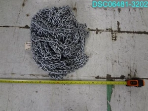 1/4" x 100' Twist Coil Chain Link Galvanized - Picture 1 of 6