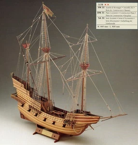 Corel SM31 Barco Modelo Recipiente Barco De Guerra Galeón Veneto Escala 1:70 - Imagen 1 de 1