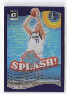 2023-24 Donruss Optic Luka Doncic #5 Splash Purple - Picture 1 of 2