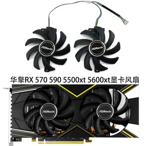 Nuevo ventilador de refrigeración para ASRock RX 570 590 5500xt 5600xt PVA080E12R - Imagen 1 de 5
