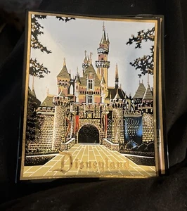 Bandeja de vidrio vintage de Disney Houze Art bandejas de EE. UU. bandeja de vidrio de Disneyland Disneyana - Imagen 1 de 2