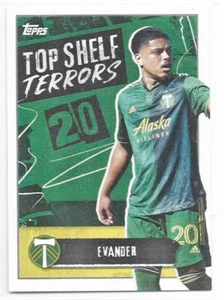 Evander Portland Timbers 2023 Topps MLS Top Shelf Terrors #TST-8 - Picture 1 of 1