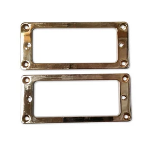 Artec Mini Humbucker Les Paul Pickup Gold Rings Set - Picture 1 of 2