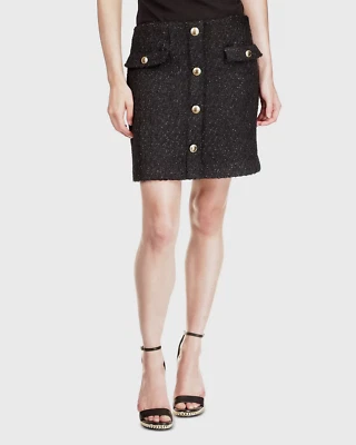 MICHAEL Michael Kors Tweed Mini Skirt MSRP $155 - Image 1 of 4