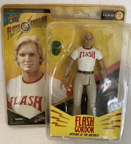 BIF BANG POW VTG 2008 Flash Gordon Series 2 Action Figure Alex Ross Planet Mongo Cover