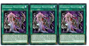 Yugioh - 3X Vendread Nightmare - Común - 1ª Edición - FLOD-EN085 - Casi Como Nuevo - Imagen 1 de 1