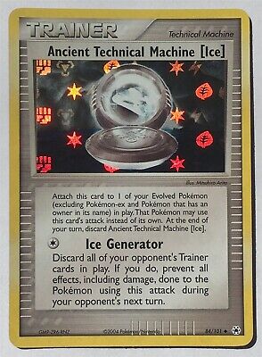 Pokemon - Ancient Technical Machine Ice - Hidden Legends 84/101 Rev Holo NM
