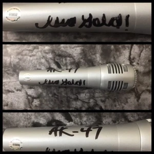 GFA Issa Gold & AKtheSavior * THE UNDERACHIEVERS * Signed Microphone AD1 COA - Picture 1 of 4