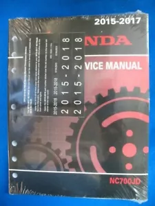 Honda 2015 2016 2017 2018 NC700J Original Factory Service Manual A181 - Bild 1 von 2