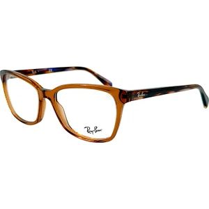 Ray Ban RB5362 Womens Plastic Eyeglass Frame 8179 Transparent Brown 54-17 - Picture 1 of 5