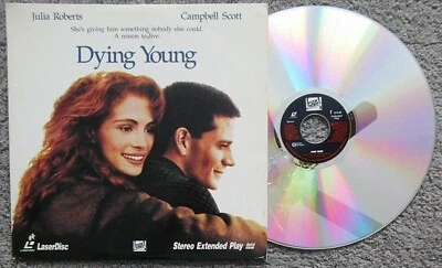 DYING YOUNG 1990 LASERDISC LD MINT MOVIE JULIA ROBERTS CAMPBELL SCOTT EXTENDED Foto 1 de 4