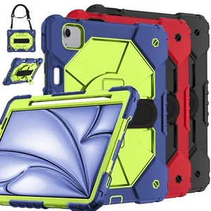 Case for iPad Pro 11 inch 2024 Heavy Duty Rotating Kickstand - Picture 1 of 55