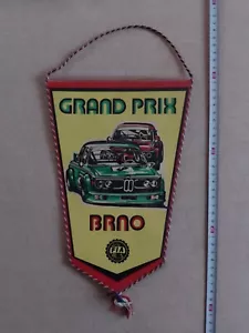 Alter Motorsport wimpel: GRAND PRIX BRNO Tschechoslowakei - Bild 1 von 2