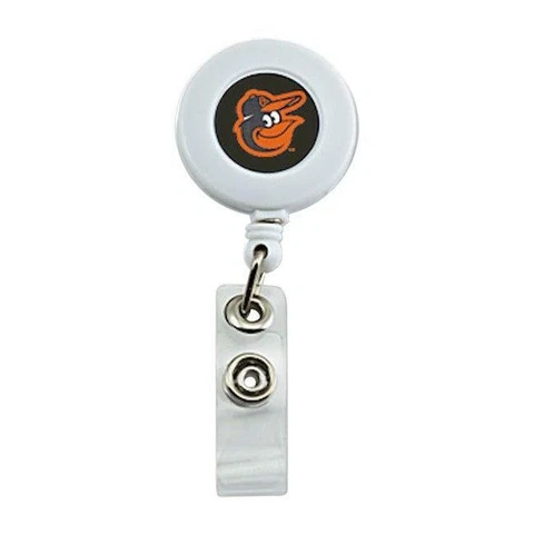 Baltimore Orioles Badge Reel Retractable Id Ticket Holder Clip Cover