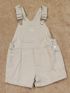 GAP Toddler Girls Light Tan Shortalls, Size XS - Picture 1 of 3
