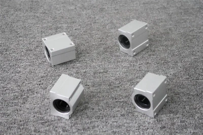 SCS10UU 10mm Linear Ball Bearing Pillow Block Linear Slides Unit for CNC 4PC