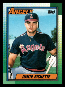 1990 Topps Dante Bichette  California Angels #43 Centered Mint Baseball Card
