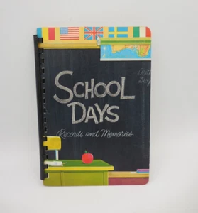 Schultage Aufzeichnungen und Erinnerungen Vintage Sammelalbum Journal WinCraft 1966 #566 - Bild 1 von 11