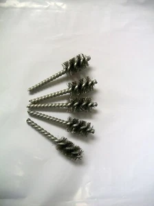 Fitting Wire Brush for Drills - 1 of each size 1/2", 3/4" & 1", 3 brushes total - Picture 1 of 3