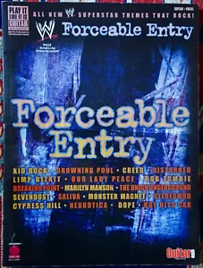 WWE: Forceable Entry - Play It Like It Is Guitar Tab/Vocal Sheet Music Song Book - Picture 1 of 3
