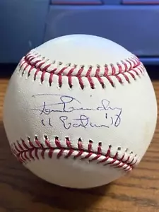 RON GUIDRY SIGNED AUTOGRAPHED OML BASEBALL! Yankees! "GATOR"! PSA! - Picture 1 of 2