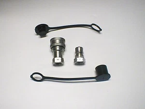 1/2" Stainless Steel General Purpose Hydraulic Quick Disconnect Couplings Parker - Picture 1 of 13