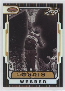 1996-97 Bowman's Best Retro Refractor Chris Webber #TB2 HOF
