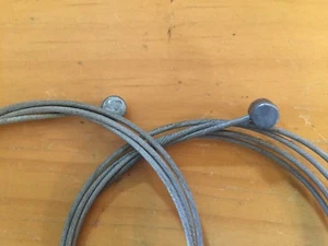 "LOTE DE 2 CABLES DE FRENO BMX 50" Old Mid School también para Colección MTB Montaña Híbrido - Imagen 1 de 3