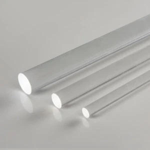 CLEAR ACRYLIC PERSPEX ROD - SELECT SIZES - FREE TRACKED SHIPPING! - Picture 1 of 2
