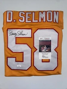 Dewey Selmon Autographed Tampa Bay Buccaneers Jersey 58 JSA Authenticated J5 - Picture 1 of 8