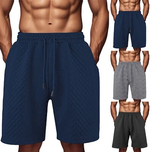 Pantalone da lavoro uomo dritto pantaloncino con coulisse alla moda e casual - Foto 1 di 21