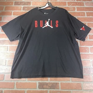 The Nike Tee Jordan Men’s Size XXL Loose Fit Chicago Bulls Jumpman Short Sleeve - Picture 1 of 9